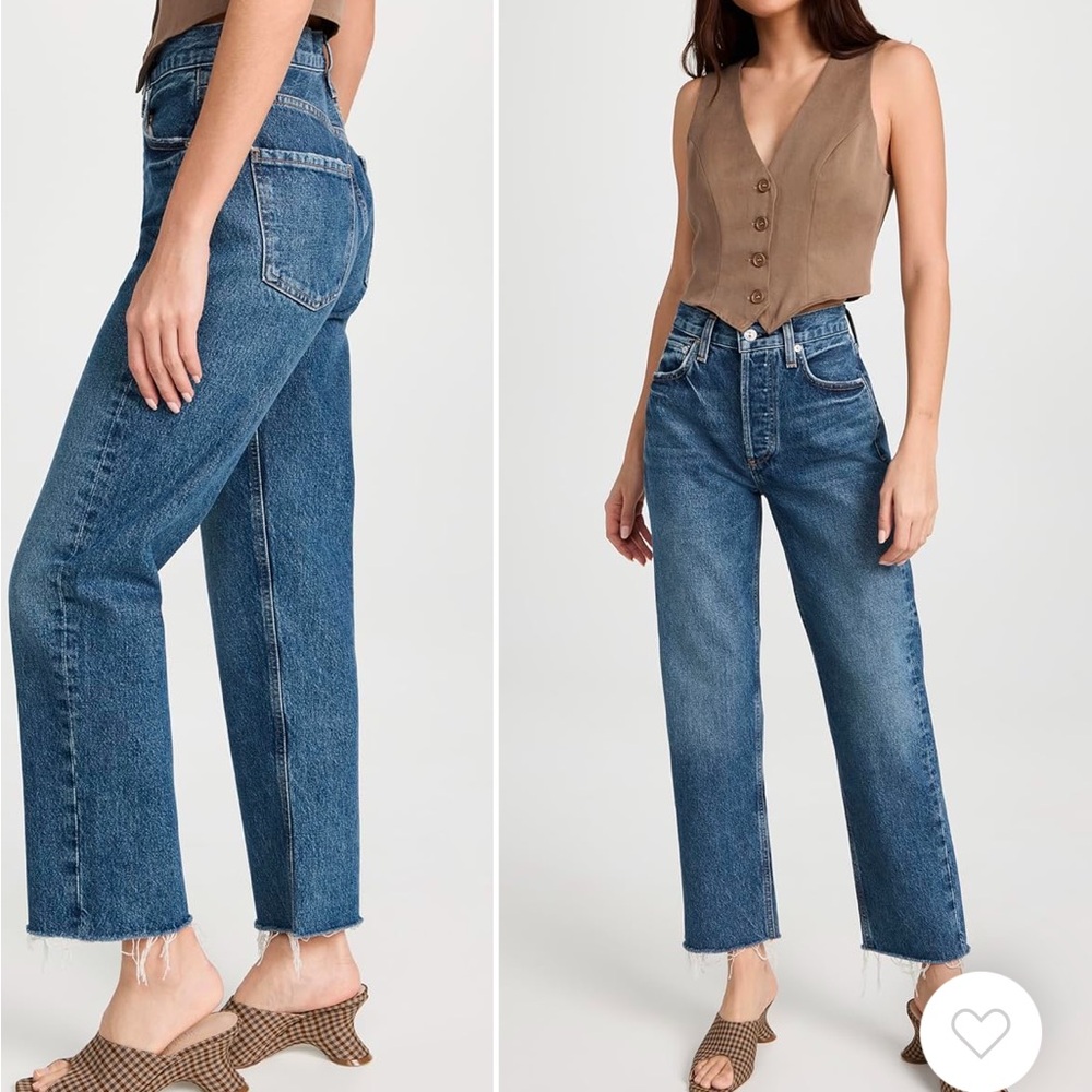 Citizens of Humanity Florence wide straight jeans